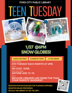 Teen Tuesday: Snow G